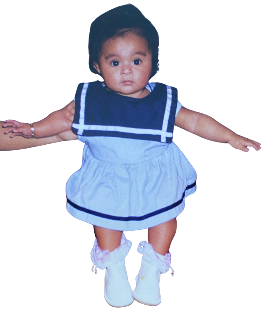 Yamilet de bebé
